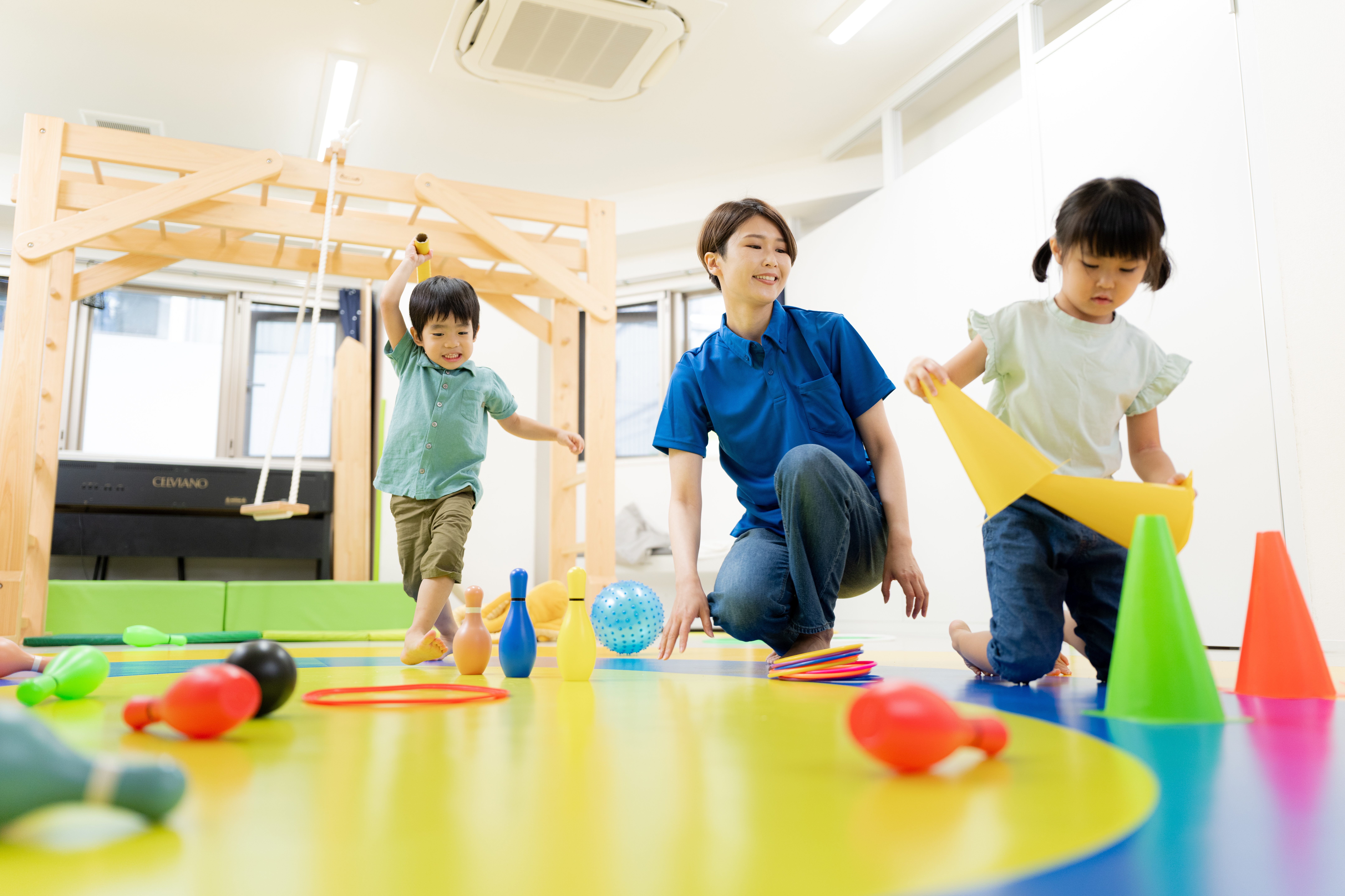 放課後等デイサービスの様子