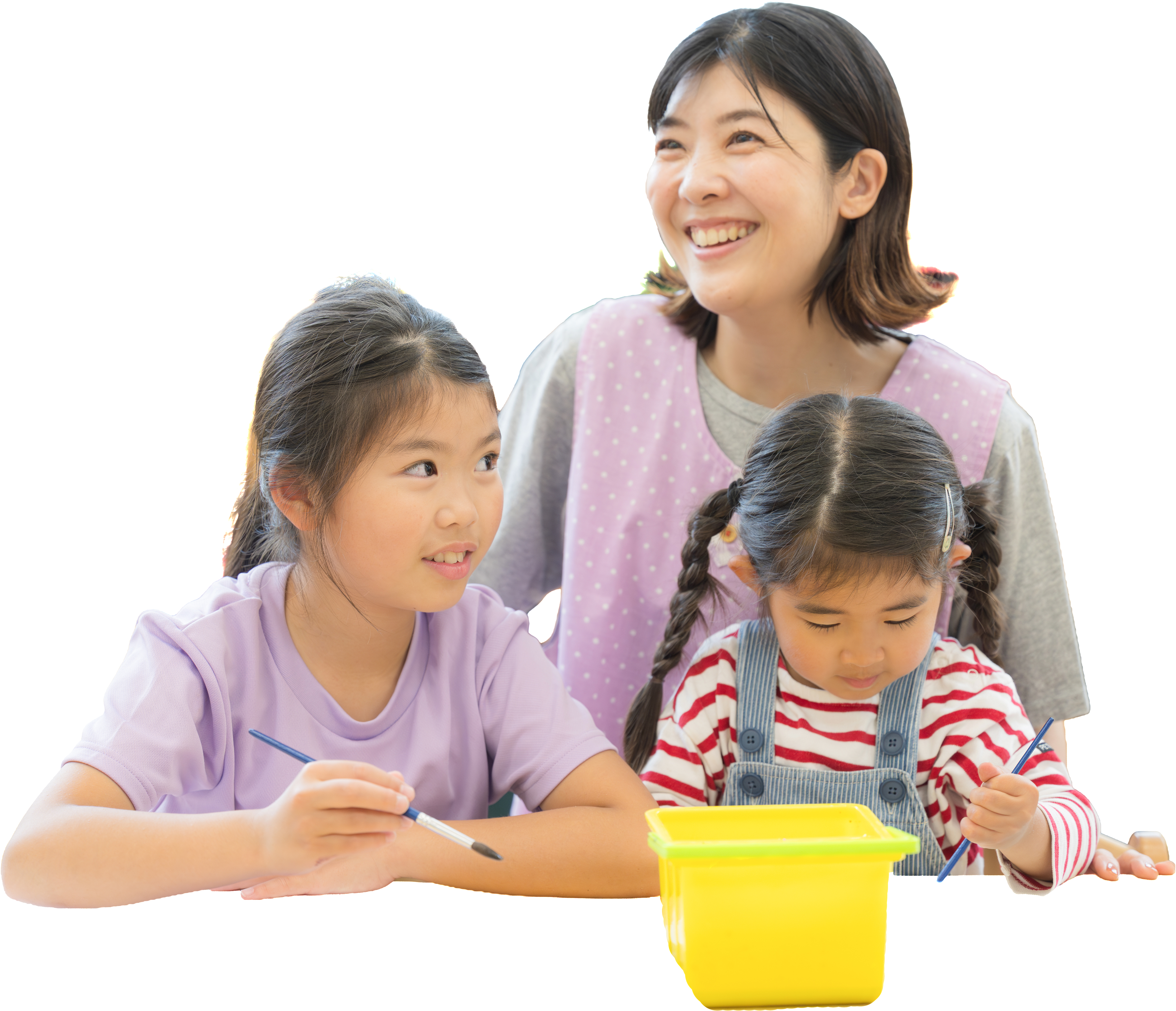 先生と子どもたち